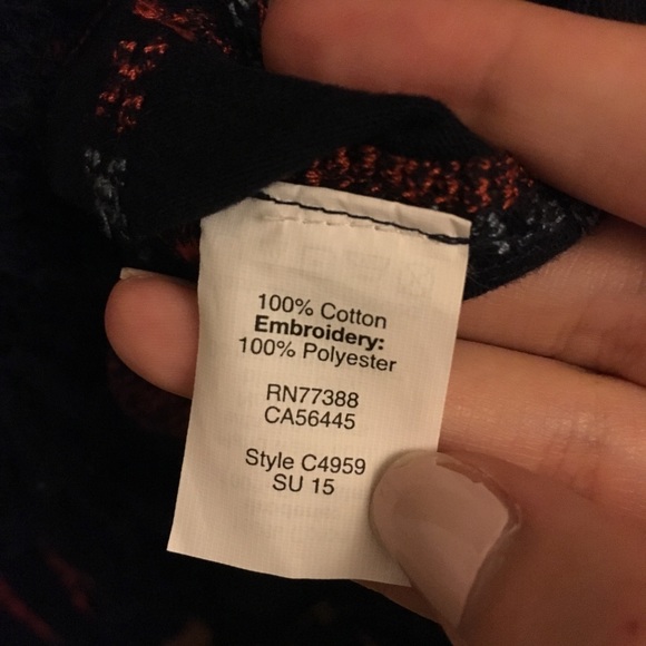 Madewell Embroidered Fringe Tank - Picture 4 of 6